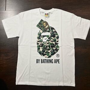 Bape White Camo Graphic Tee